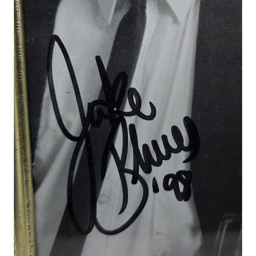 The Blues Brothers Framed 8x10 Photo Facsimile Autograph Jake Elwood Wall Decor